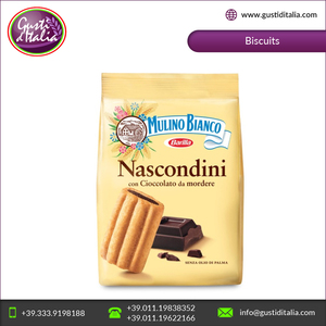 Superb ingredientes ricos de fibra sabor doce, biscoitos acentuados, nascondini mulino branco 350 g x 12