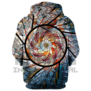 Sudaderas con capucha de manga larga de diseño personalizado de la mejor calidad Material 100% sudaderas con capucha de sublimación de poliéster - Product Image 2