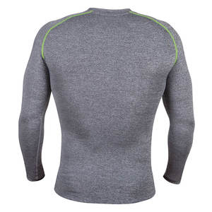 Meilleure qualité hommes à manches longues MMA Rash Guard dernier modèle vente chaude Services OEM simples - Product Image 3