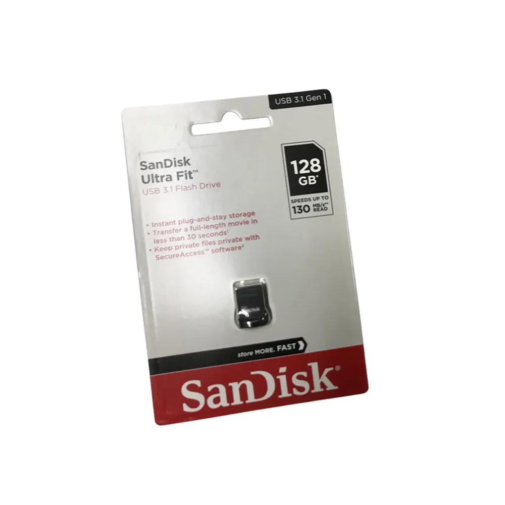 100% Sandisk Mini Flash Drive 128GB SDCZ430-128G-G46