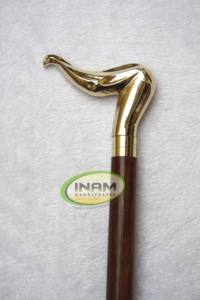 Top Quality Shisham Wooden Walking <b>Stick</b> with Beautiful Brass Derby Handle/Walking Canes with Brass Derby Handle - Product Image 4