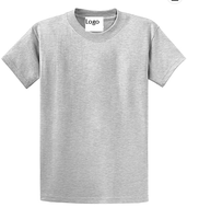 T-shirts en twill 100 % coton pour hommes – Écologiques, respirants, coupe classique, grandes tailles, très demandés, bon marché, lot en stock disponible