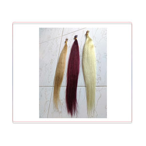 Extensiones de cabello indio 100% humano Remy, sin procesar, precio a granel - Product Image 1