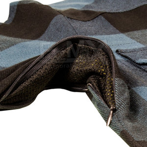 แจ็กเก็ตหนังแท้สำหรับขี่มอเตอร์ไซค์,แจ็กเก็ตป้องกันหนังวัวแฟชั่นเข้ารูปสำหรับผู้ชายปี2021 - Product Image 4