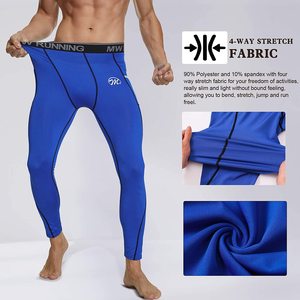 Men's Compression Pants Dry Cool Sports Baselayer Running Workout Active Tights - Product Image 4