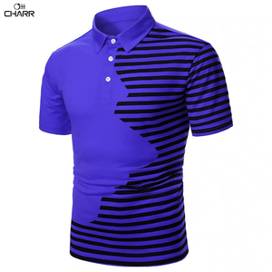 Polos de bonne qualité avec logo pour hommes, t-shirt décontracté de marque, à manches courtes, disponible en couleur, nouvel arrivage - Product Image 2