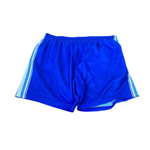 กางเกงขาสั้นสไตล์เรโทรสำหรับผู้ชาย,กางเกงขาสั้นสีฟ้าเอวยืดได้ตามความต้องการ - Product Image 2