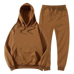 Conjunto de sudadera y pantalón corto con capucha para hombre, ropa de calle personalizada, chándal de Fitness - Product Image 1