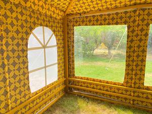 Venta caliente lona de algodón 100% impermeable Medio Oriente árabe desierto marco tienda Jamalon tiendas de campaña al aire libre desierto tienda de campaña - Product Image 6