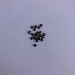 หินควอทซ์สโมคกี้ธรรมชาติขนาด1มม. อัญมณีหลวมที่ผ่านการปรับเทียบในราคาโรงงานขายส่งผู้ผลิตอัญมณีแฮนด์เมด - Product Image 2