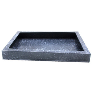 Modern Design Grey Marble <b>Large</b> Iron Serving Metal <b>Tray</b> Handmade Decorative <b>Tray</b> for Party and Wedding Handmade - Product Image 1