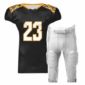 ชุดเครื่องแบบฟุตบอลอเมริกันระบายอากาศสำหรับเยาวชนชุดผ้าทอลายทแยง - Product Image 1