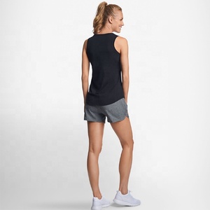 Camiseta Deportiva Personalizada PIHA SPORTS para Mujer, de Poliéster/Algodón, Secado Rápido, Transpirable, para Yoga, Gimnasio, Fitness, Running, Sin Mangas - Product Image 3
