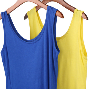 2015 New Style Nylon Spandex Black tank <b>Top</b> Fitness Gym tank <b>Top</b> Shirt for Womens Plus Size Cotton / Bamboo Fiber - Product Image 3