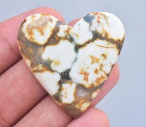 Cobra Jasper <b>Heart</b> Wholesale Cobra Jasper <b>Heart</b> <b>Shape</b> Gemstone Natural Cobra Jasper <b>Hearts</b> Loose Gemstone Cabochon - Product Image 2