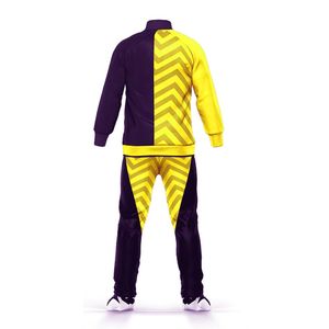 Survêtements d'hiver personnalisés pour hommes, imprimés en sérigraphie, réversibles, respirants, 100 % polaire polyester, longueur intégrale - Product Image 6