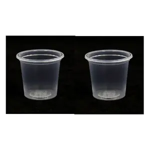 Sustainable 35 ml/ 1.25 oz Round Plastic Sampling Cup With S.G.S/EU/US Certification From Singapore