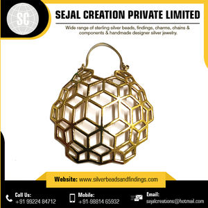 Dernières boucles d'oreilles tribales en argent sterling 925 pour femmes perles naturelles avec motif de fleurs résultats de bijoux pour femmes - Product Image 5