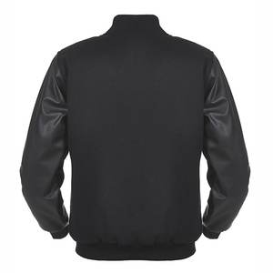 Veste de sport en laine de haute qualité pour hommes avec logo personnalisé vêtements d'extérieur d'hiver décontractés à la mode de style collège et école universitaire de baseball - Product Image 5