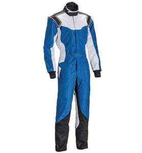 Combinaison de course de karting unisexe, légère, double couche, coupe-vent, à séchage rapide et anti-UV, taille adulte personnalisée, vêtements de course automobile pour moto - Product Image 3