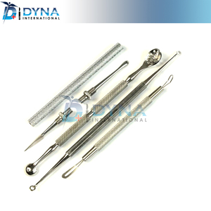 4-Facial Care Set comedone <b>extractors</b> <b>blackheads</b> Remover - Product Image 1