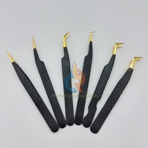Meilleures ventes Ensemble d'extensions de cils 3D 6D pour femmes Pince à épiler en acier inoxydable durable - Product Image 4
