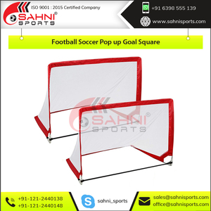 Top Quality Square Shape <b>Football</b> Soccer <b>Pop</b> <b>up</b> <b>Goal</b> with Solid Fiberglass Poles for Lightweight yet Stable Performance - Product Image 6