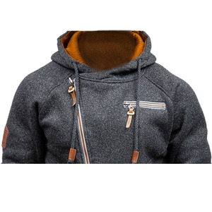 Sweat-shirts à fermeture éclair pour hommes, de qualité supérieure, couleur personnalisée, nouveau design, élégants, à la mode, prix bas, USA - Product Image 4
