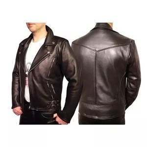 Newly 2026 <b>Men</b> Leather <b>Jackets</b> For <b>Bike</b> Distressed Genuine Pu Top Quality Leather <b>Jacket</b> <b>Men's</b> Fashionable Top Leather <b>Jackets</b> - Product Image 5