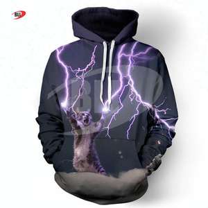 Servicios OEM Diseños personalizados Hombres Sublimación completa Sudaderas con capucha Trabajo de fábrica Sublimación de moda Capucha de invierno para hombres - Product Image 3