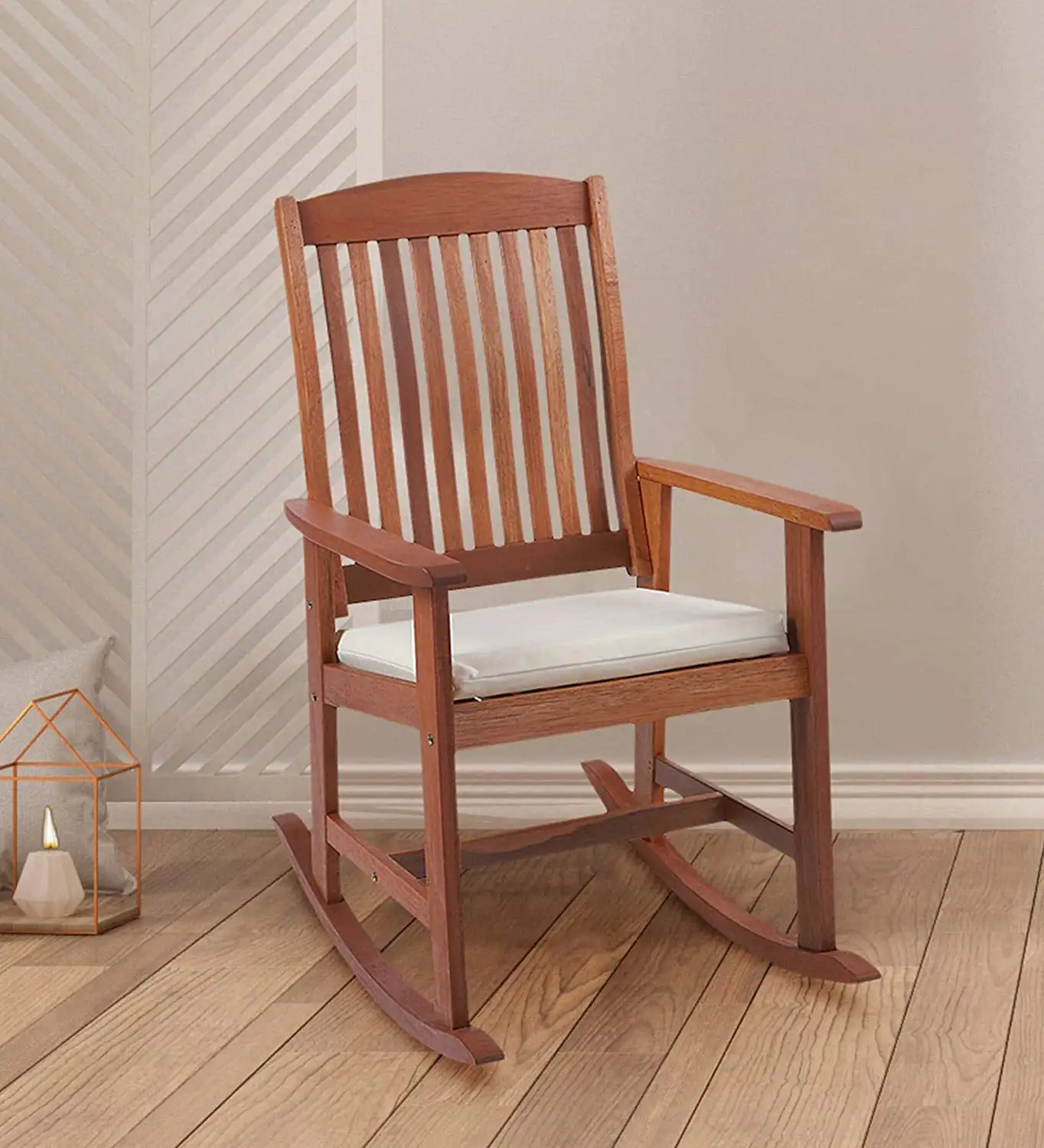 Mecedora de madera, silla rodante de madera, silla de madera fácil de Aaram