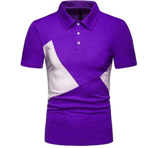 เสื้อยืดโพลีเอสเตอร์แขนสั้นสำหรับผู้ชายเสื้อยืดพิมพ์ลายซับลิเมชันแบบลำลองเสื้อยืดออกแบบโลโก้ได้ตามต้องการ - Product Image 3