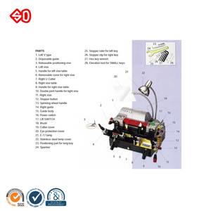 KCM-530B-LII DUPICATING CLÉ MACHINE DE DÉCOUPE - Product Image 2