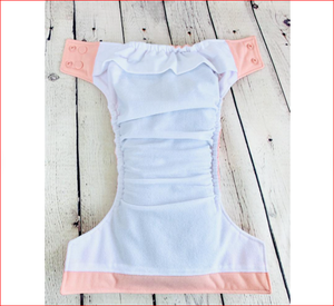 Couche lavable réutilisable couches lavables pour bébé avec aio couche en tissu lavable pour bébé avec protection anti-fuite simple - Product Image 3