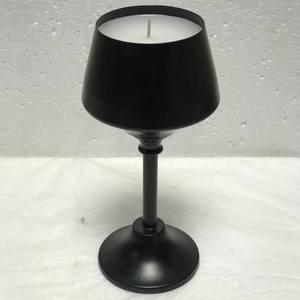 Pot en verre de marque personnalisé, nom personnalisé, petit Top de Table idéal pour le voyage, bougies grises, violettes, parfumées - Product Image 6