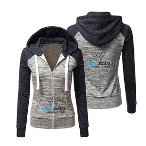 Fleece al por mayor de algodón jersey en blanco de gran tamaño sudaderas con capucha de las mujeres Sudadera larga con capucha logotipo personalizado sudaderas con capucha y sudaderas unisex. - Product Image 4