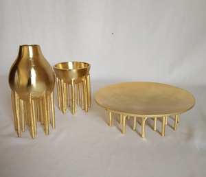 Hot Vantage Bol de service en aluminium de qualité supérieure unique et luxueux moderne pour table pour la maison et la cuisine Désherbage et fêtes - Product Image 5