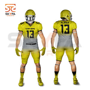 Uniformes de football américain personnalisés, jersey de foot, en grande taille, vente en gros - Product Image 1