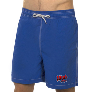 Shorts de surf à séchage rapide 2025 pour hommes, imperméables, vente en gros, OEM personnalisé, tissu Oxford uni, style streetwear, maillots de bain - Product Image 3