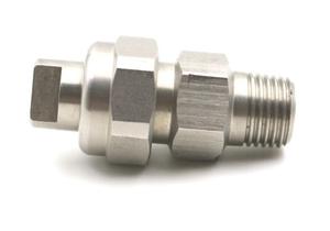 Boquilla de pulverización de ventilador plano de acero inoxidable personalizada Mecanizado CNC por fabricante-Wire EDM & Broaching - Product Image 6