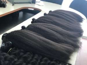 Luvin kinki — extensions de cheveux humains Remy péruviens de haute qualité, lisses, Double trame fait Machine, prix en gros - Product Image 6