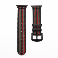 Bracelet personnalisé pour Apple Watch, en Nylon tissé, pour apple Watch 5 4 3 44mm 40mm iwatch 42mm 38mm