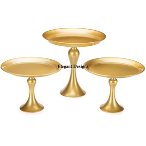 Shape Metal Luxury Eco-Friendly Cake Stand Best Selling Handmade Designer Wholesale Wedding Decorative Low Price Brand Elegant - Product Image 3