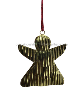 PREMIUM QUALITY SANTA ANGLE LINER CHRISTMAS HANGING ORNAMENT METAL IRON BEST SELLING CHRISTMAS <b>TREE</b> DECORATION ORNAMENT - Product Image 6