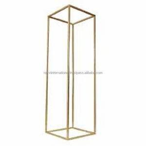 Soporte de Suelo Clásico Ecológico con Recubrimiento de Polvo Dorado Harlow para Macetas y Jardineras (RI-68002) - Product Image 1