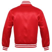 Veste en satin de football américain pour hommes, sportive, avec impression personnalisée, logos d'équipe, hiver, grande taille
