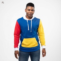 Sweat-shirts à capuche unis pour hommes, décontractés, en coton, respirants, écologiques, en molleton tricoté brodé, grande taille, personnalisés, de qualité supérieure, vente en gros