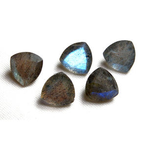 Forme mixte de qualité supérieure Labradorite Cabochon fait à la main fabrication de bijoux trillion ovale rond à facettes en vrac Labradorite mélange de pierres précieuses - Product Image 2