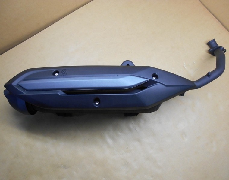 Подлинный глушитель выхлопной трубы SYM для нового Joymax/GTS 300i ('12 ~) - 18000-L3A-000 (без катализатора)