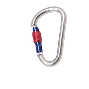 Robust Screw Lock Light Rock Climbing Aluminum Carabiner - Product Image 1